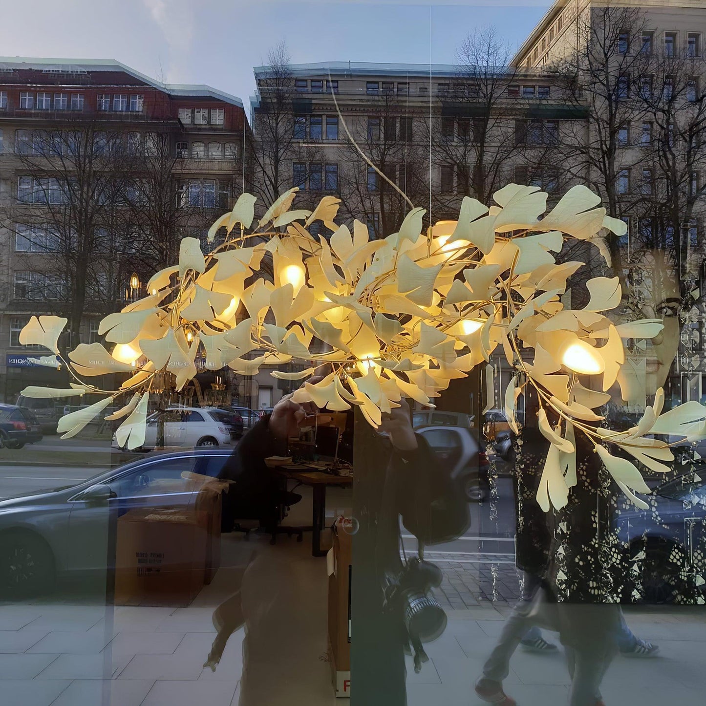 Gingko Chandelier G Chandelier