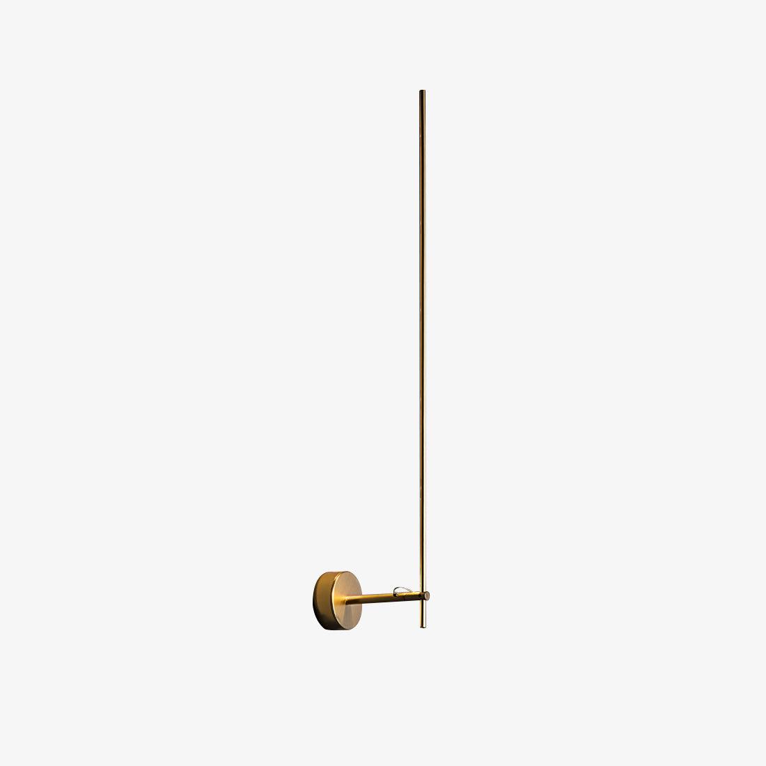 Light Stick V Sconce Dia 4.7″ x H 31.9″ / Dia 12cm x H 81cm / Gold / Warm Light Wall lamp