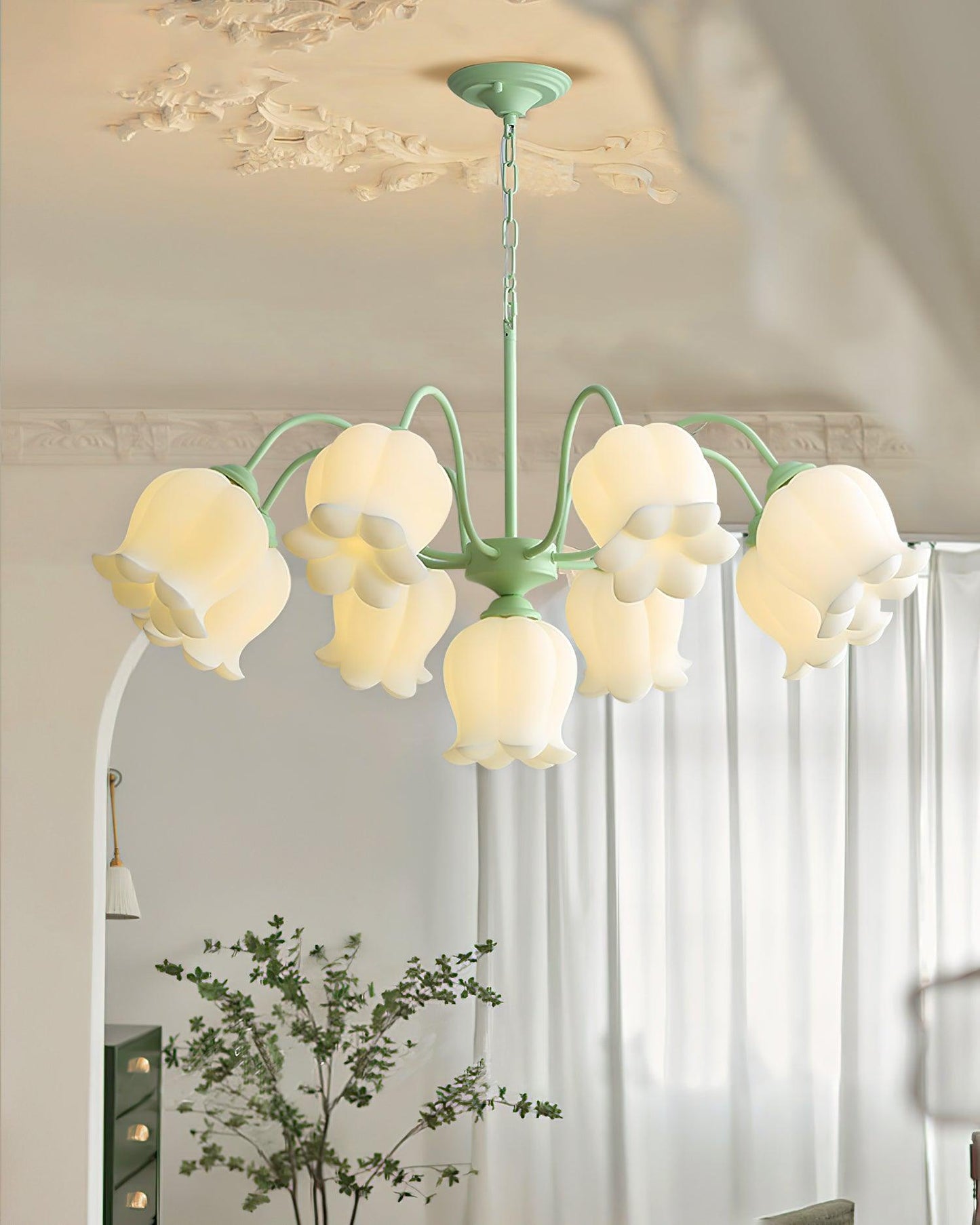 Lilium Cluster Chandelier Chandelier