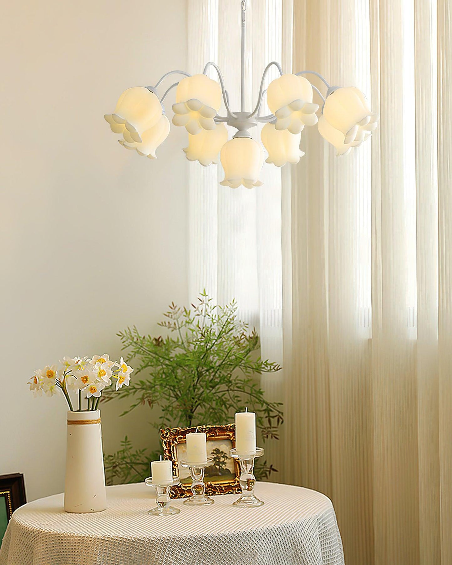 Lilium Cluster Chandelier Chandelier