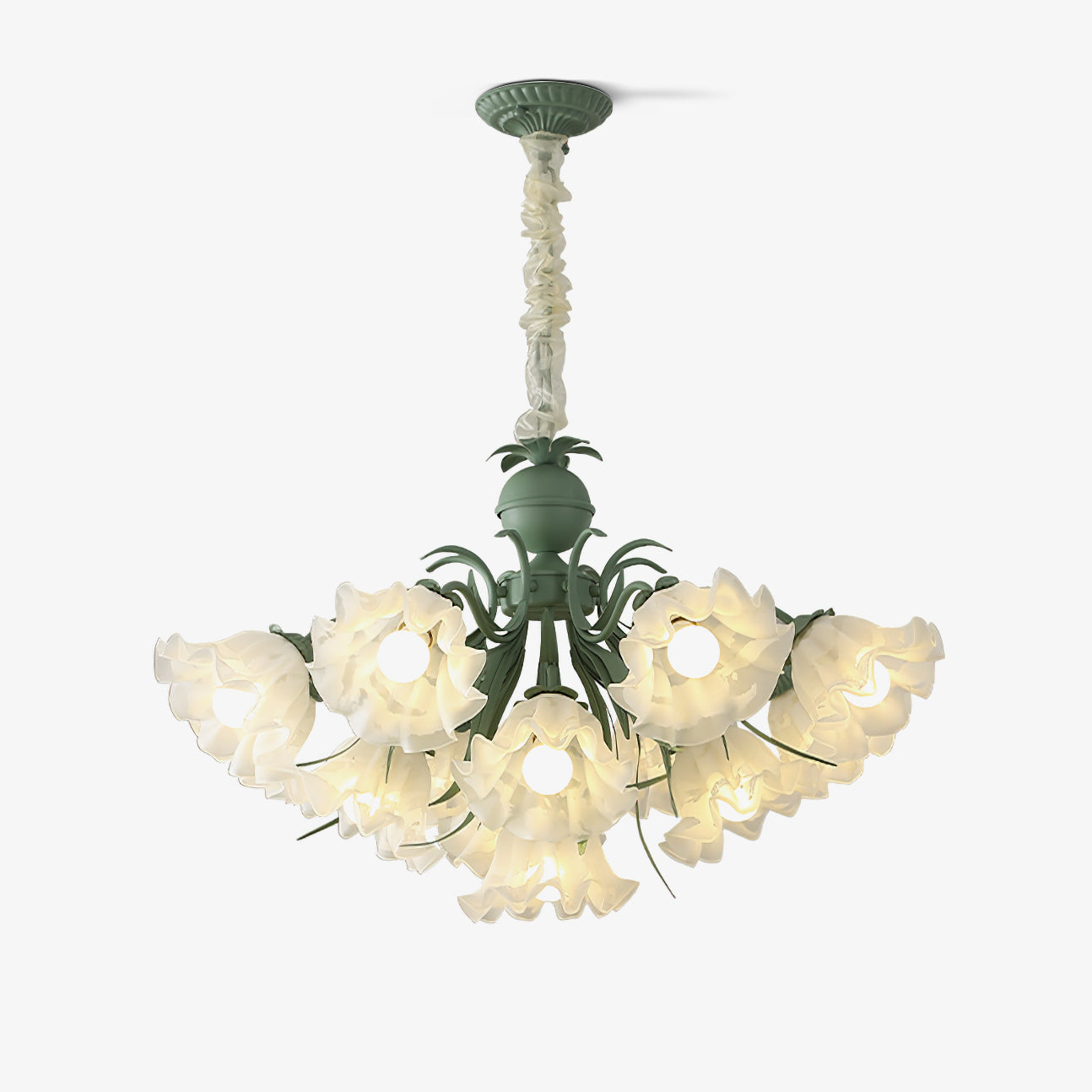 Lily of the Valley Flower Chandelier Chandelier