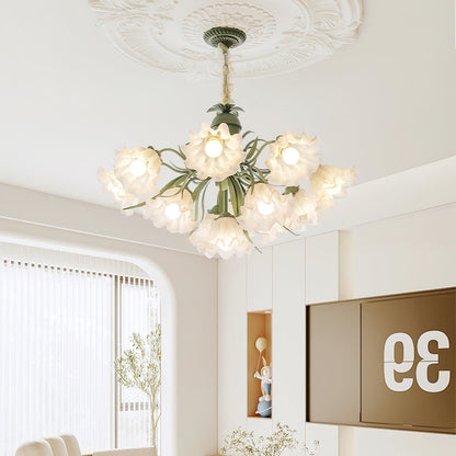 Lily of the Valley Flower Chandelier Chandelier