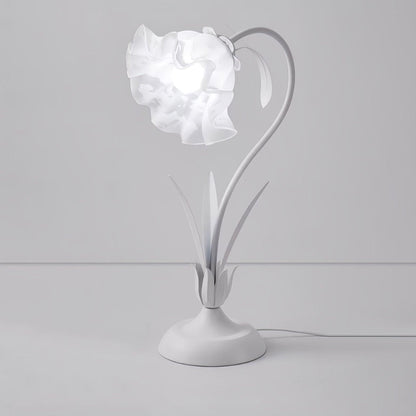 Lily of the Valley Table Lamp Dia 11.8″ x H 19.7″ / Dia 30cm x H 50cm / White & White / US Plug Table lamp