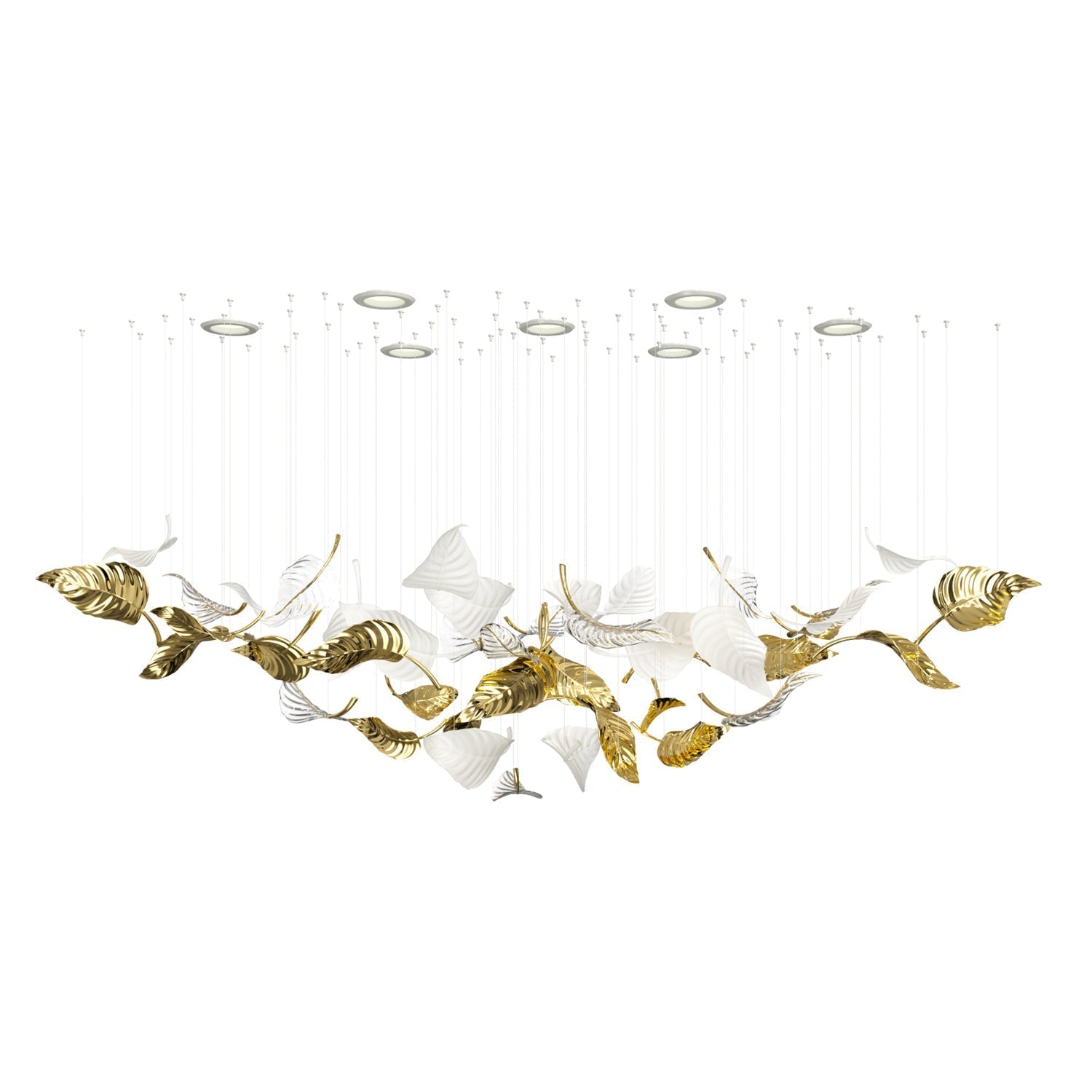 Linden Leaves Chandelier Chandelier