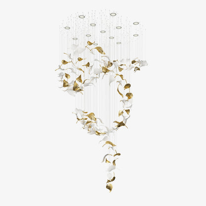 Linden Leaves Chandelier Chandelier