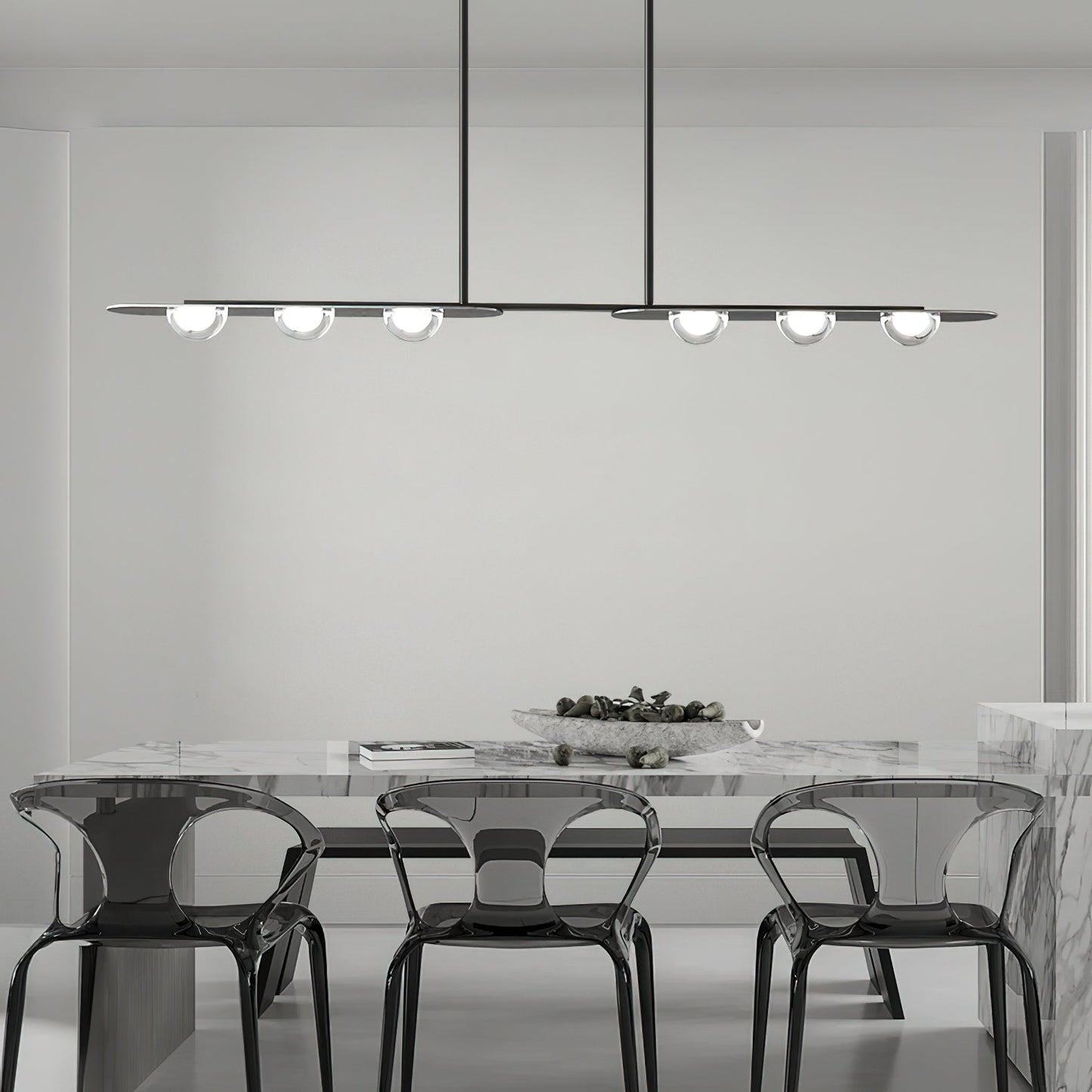 Linear Elegance Pendant Lamp Chandelier