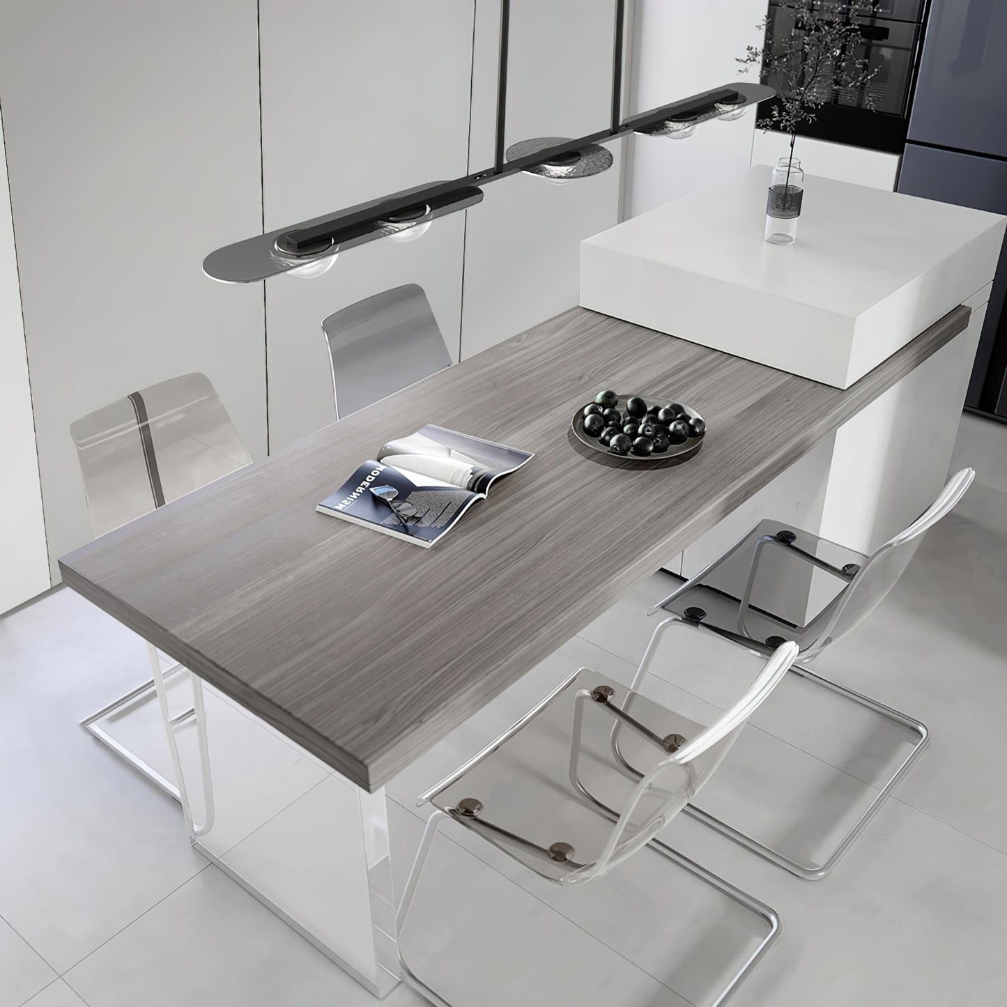 Linear Elegance Pendant Lamp Chandelier