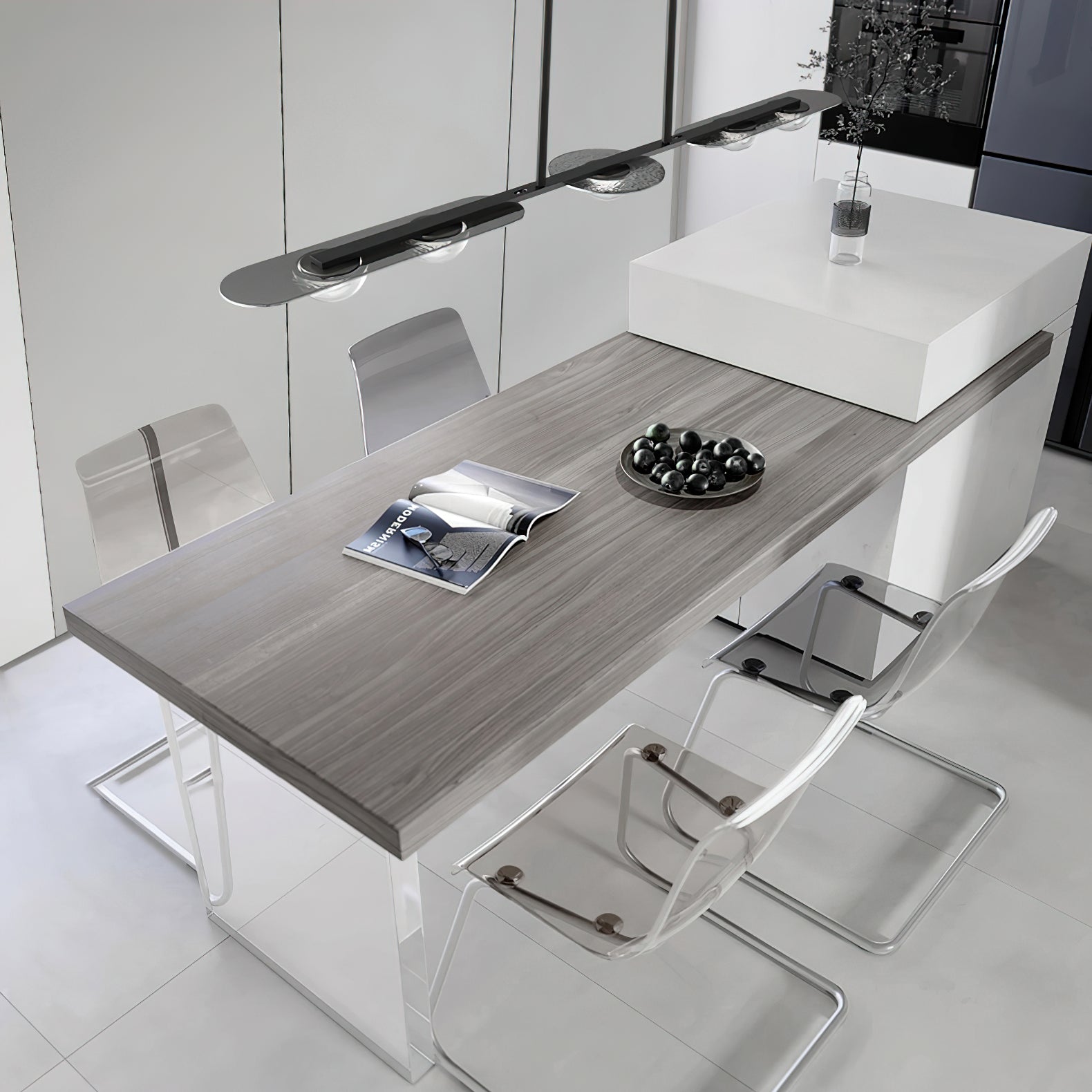 Linear Elegance Pendant Lamp Chandelier