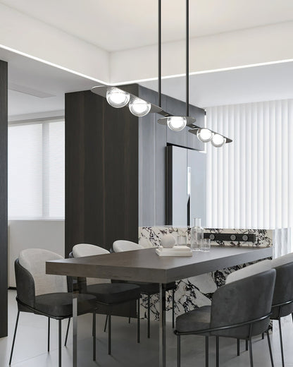 Linear Elegance Pendant Lamp Chandelier