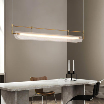 Linear Strip Chandelier Chandelier