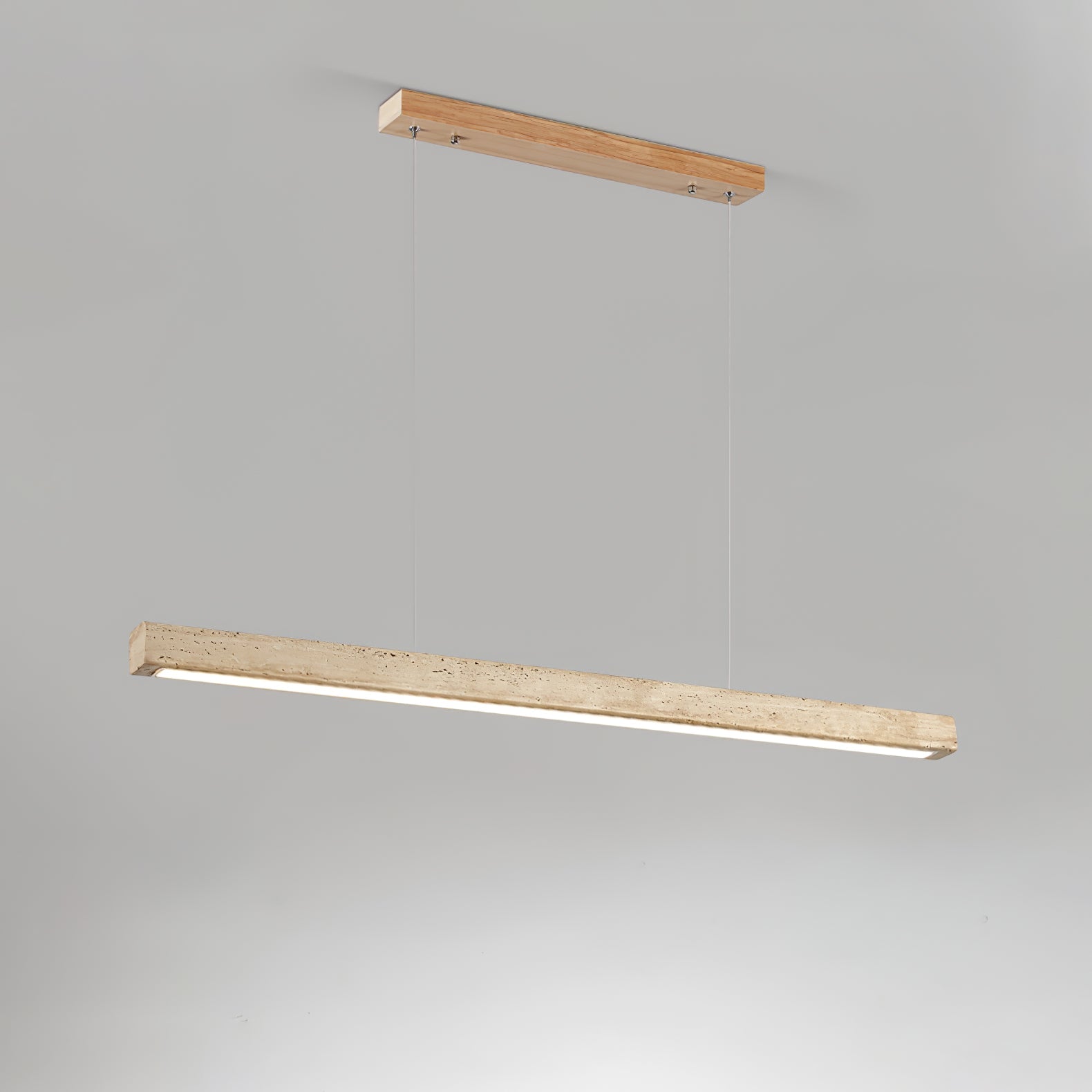 Linear Travertine Pendant Lamp 1001 pendant Lamp