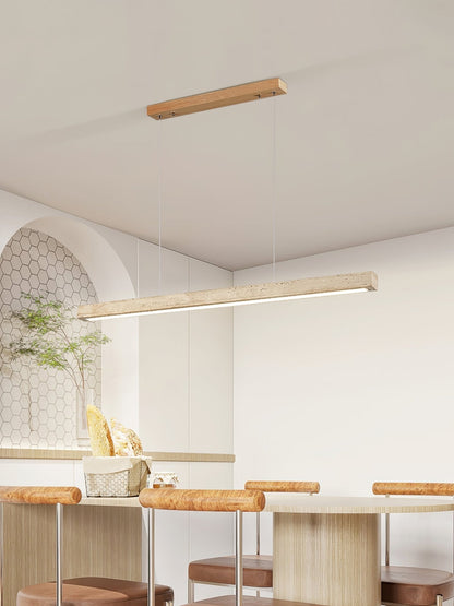 Linear Travertine Pendant Lamp 1001 pendant Lamp