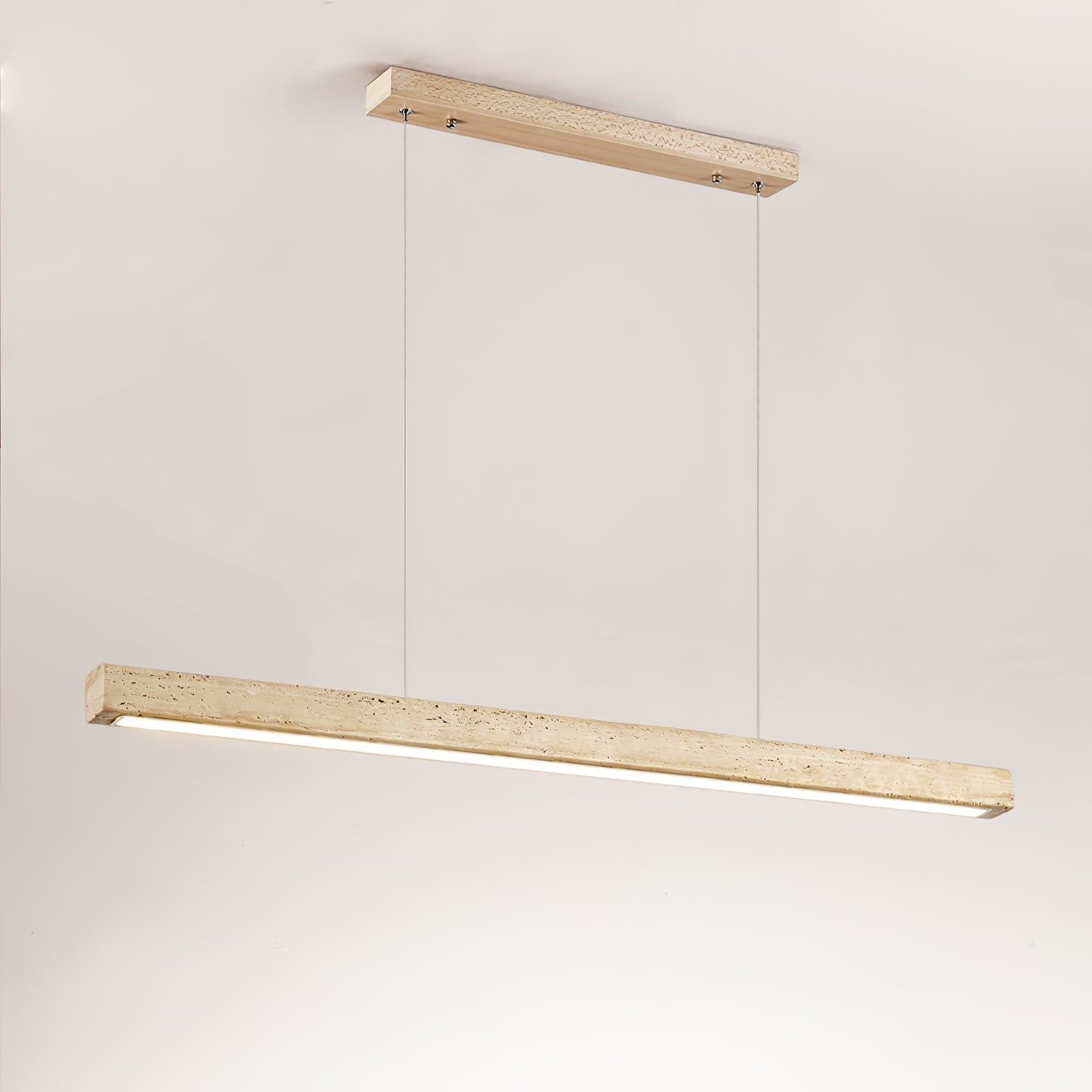 Linear Travertine Pendant Lamp 1001 pendant Lamp