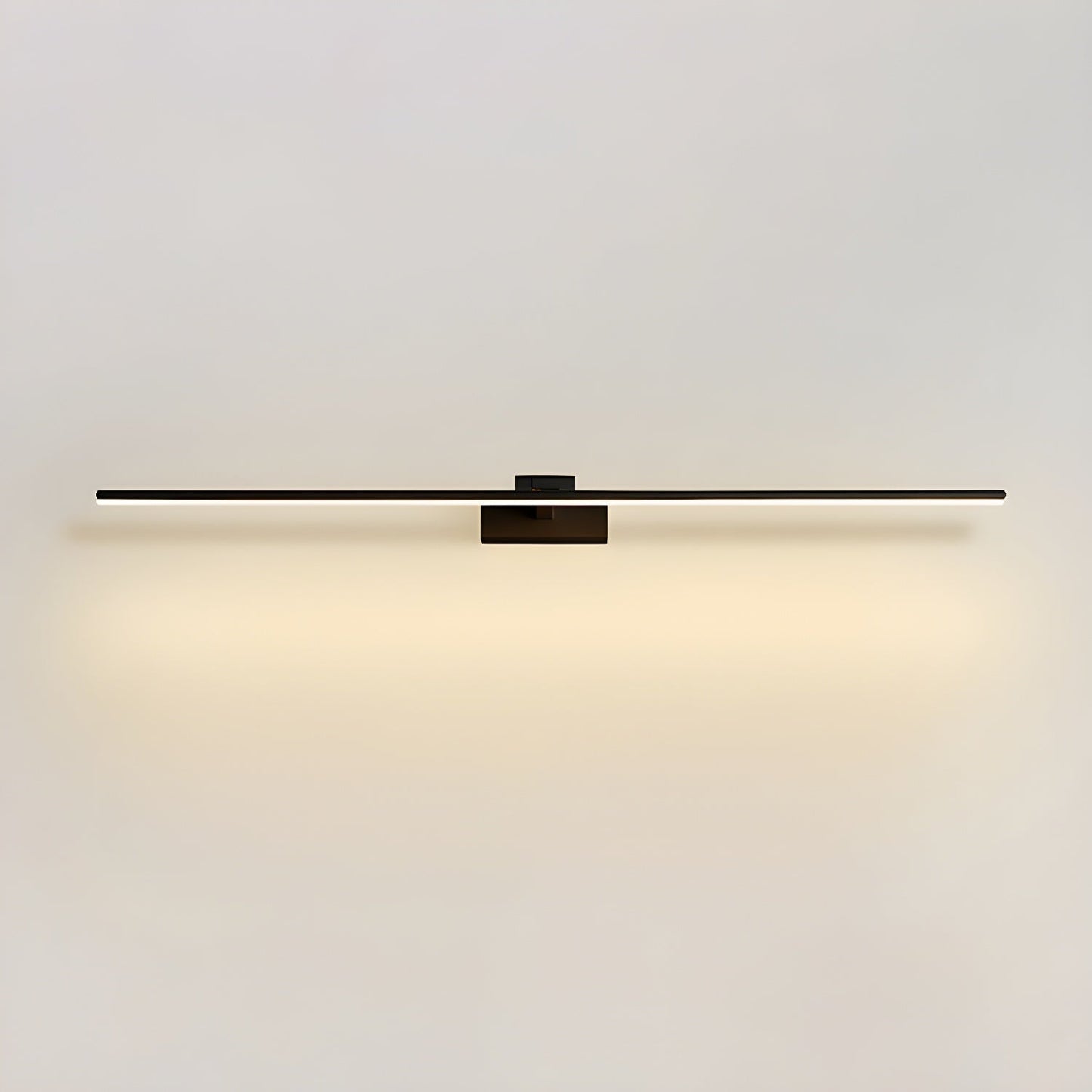 Linear Bathroom Wall Lamp ? 39.4″ x H 2.4″ / Black & Warm Light 1001 Wall lamp