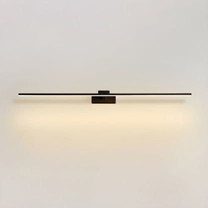 Linear Bathroom Wall Lamp ? 39.4″ x H 2.4″ / Black & Warm Light 1001 Wall lamp