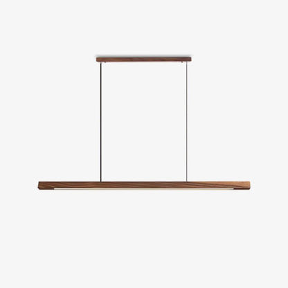 Linear Wooden Pendant Light Pendant light