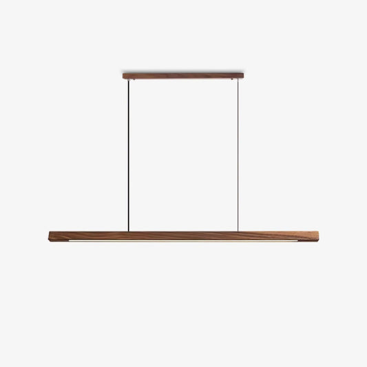 Linear Wooden Pendant Light Pendant light