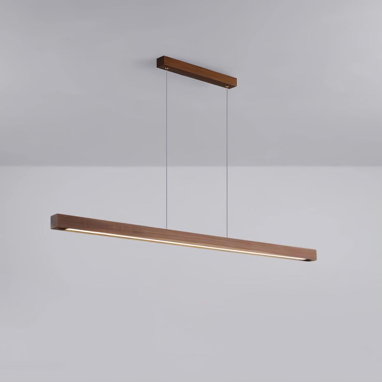 Linear Wooden Pendant Light Pendant light