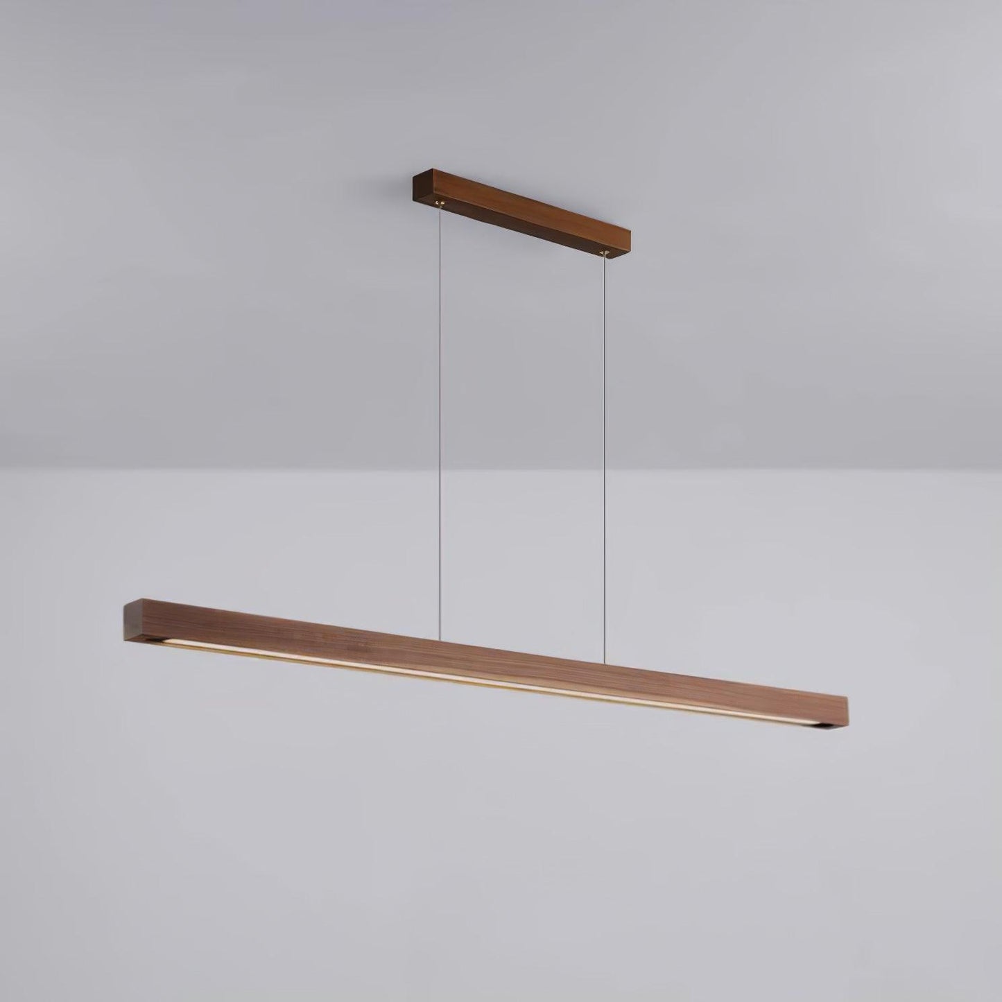 Linear Wooden Pendant Light Pendant light