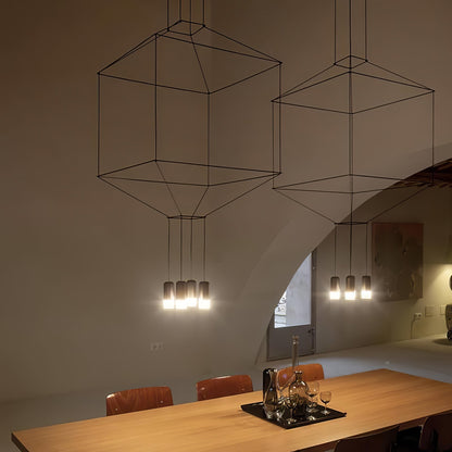 Geometric Lines Pendant Lamp Chandelier