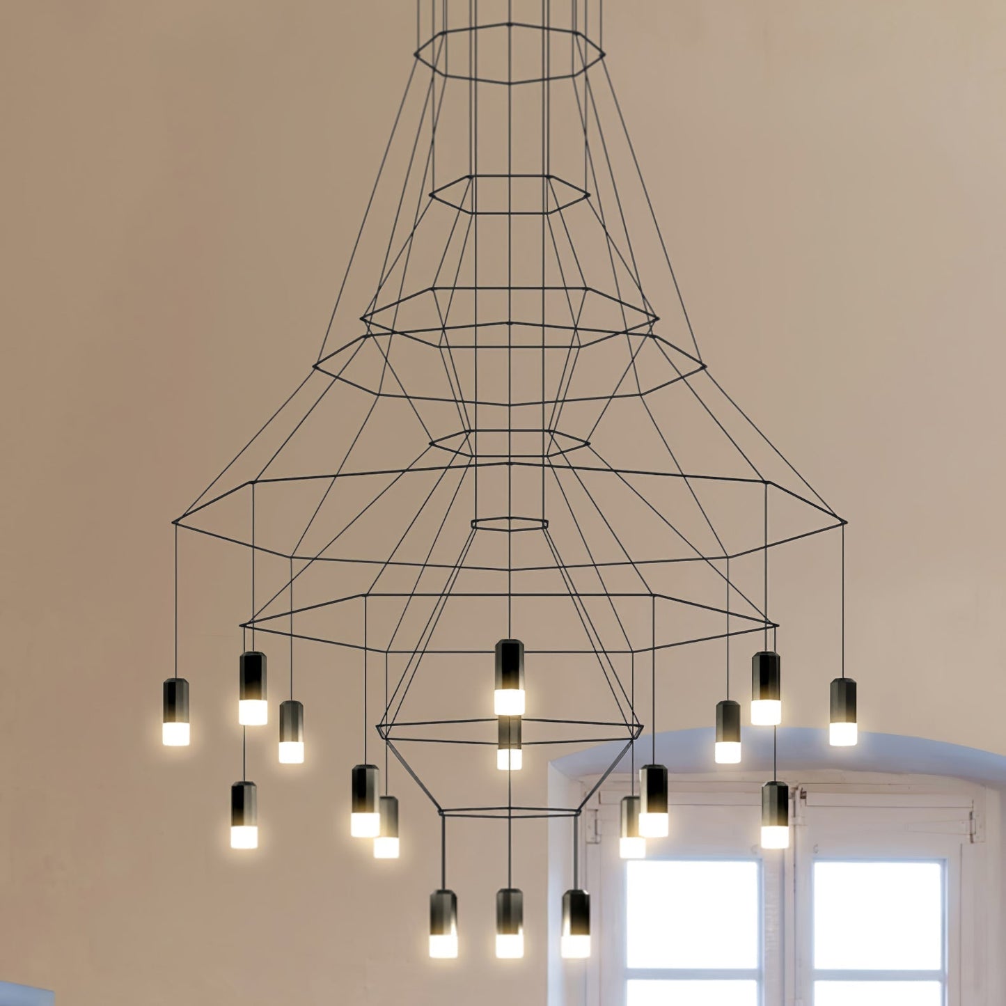 Lines Chandelier Chandelier