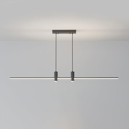 Link Pendant Light Model A: L 31.5″ x H 59″ / L 80cm x H 150cm / Black / Warm Light Pendant light