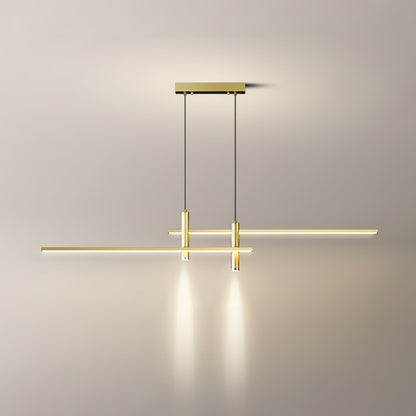Links Island Pendant Light L 47.2″ x H 59″ / L 120cm x H 150cm / Gold / Warm Light Pendant light