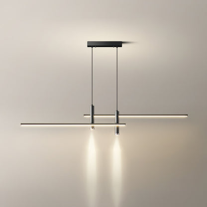 Links Island Pendant Light L 47.2″ x H 59″ / L 120cm x H 150cm / Black / Warm Light Pendant light