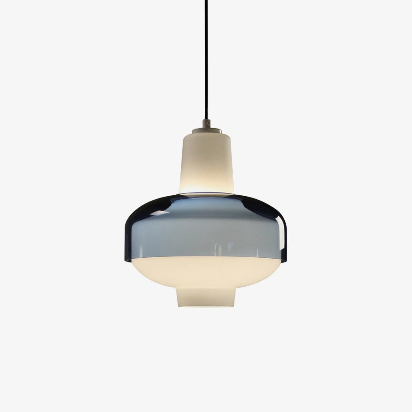Littala Pendant Lamp Dia 11″ x H 13.8″ / Dia 28cm x H 35cm / Blue + White Pendant light