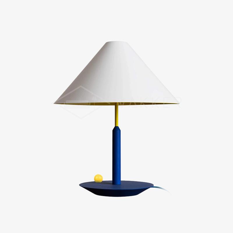 Little Eliah Table Lamp Dia 16.5″ x H 21.6″ / Dia 42cm x H 55cm / Blue + Yellow / US Plug Table lamp