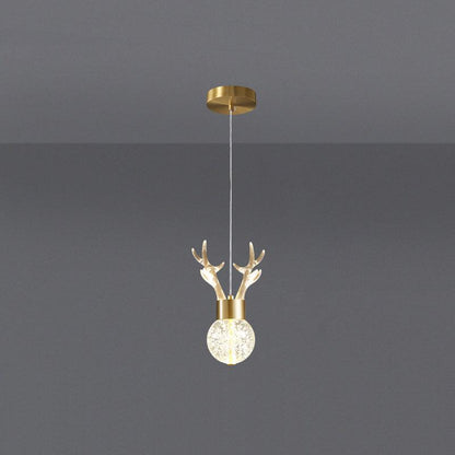 Little Deer Pendant Lamp 1heads Dia 7.8″ x H 6.6″/ Dia 20cm x H 17cm / Bubble / Warm White Pendant light