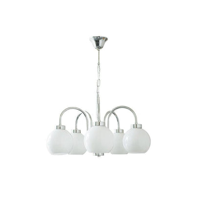 Loa Chandeliers 5 heads Dia 22.4″ x H 16.5″ / Dia 57cm x H 42cm / White Chandelier