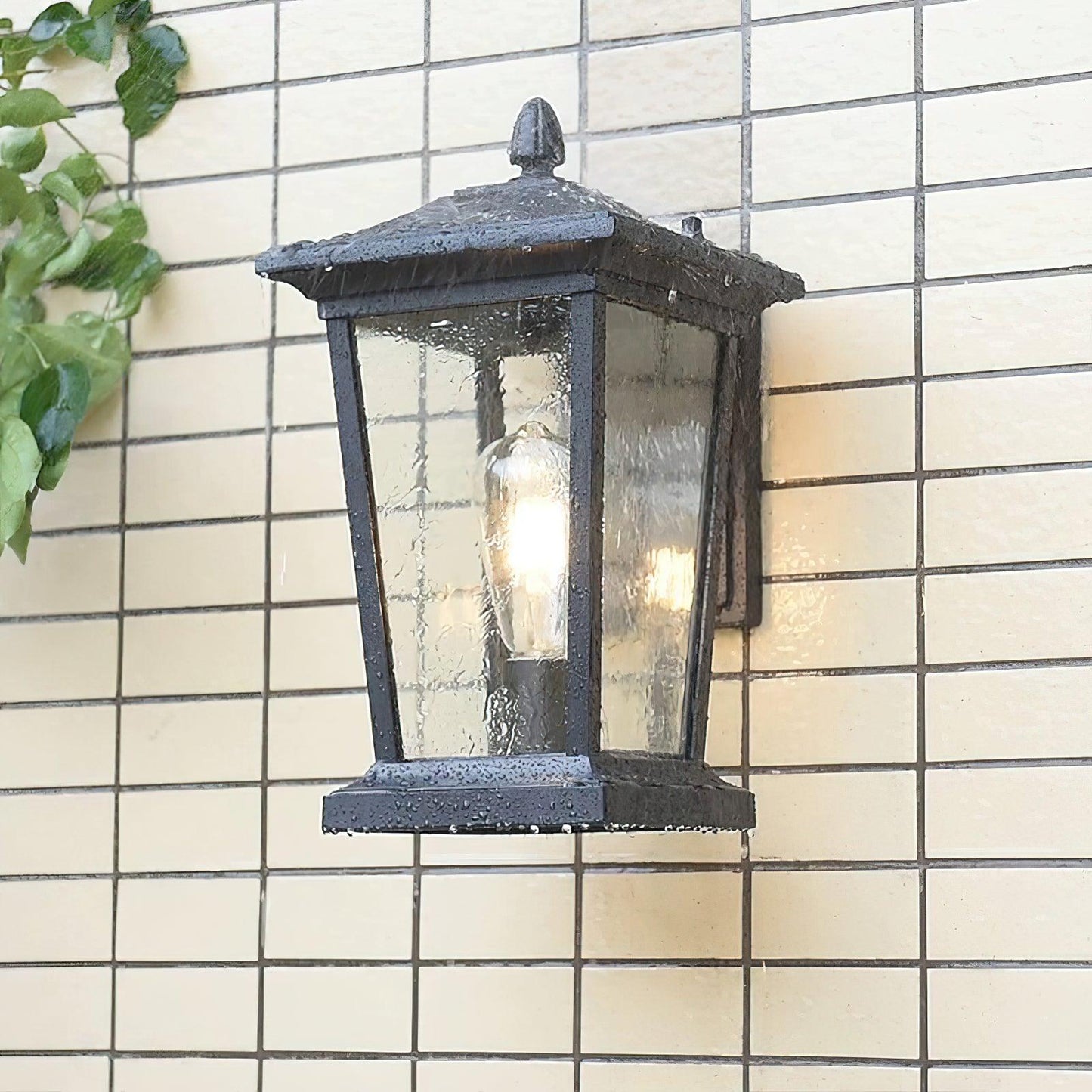 Lodge Birdcage Outdoor Wall Lamp Outdoor Lighting