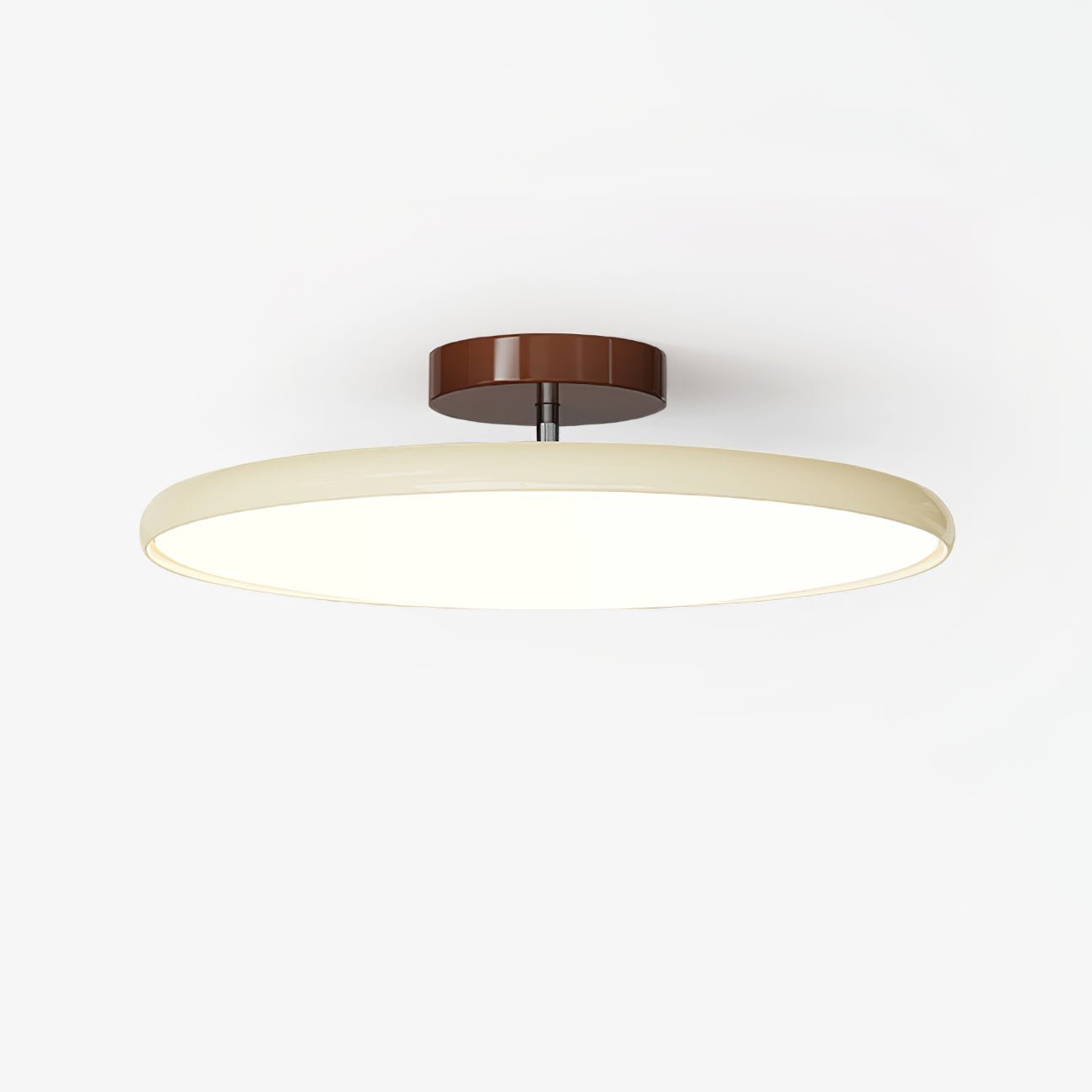 Drift Adjustable Ceiling Lamp ? 19.7″ x H 3.5″ / Beige / Triac Warm Dimming
