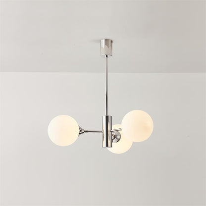 Lola Chandelier 3 heads Dia 22.4″ x H 11″ / Dia 57cm x H 28cm / Chrome Chandelier