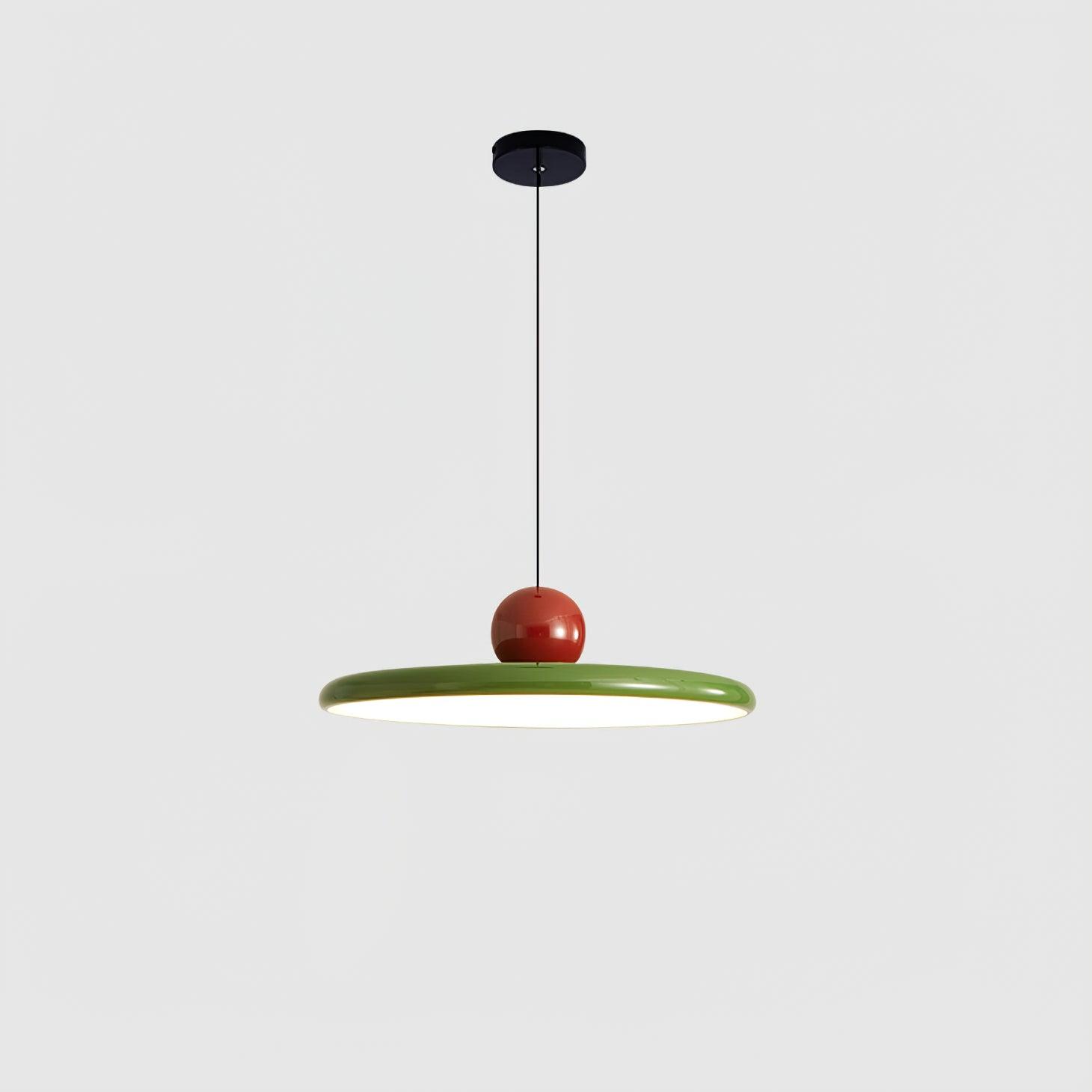 Lola Pendant Lamp ? 11.8″ x H 4.7″/ Dia 30cm x H 12cm (Power: ~28W) / Red & Green / Warm Light Pendant light