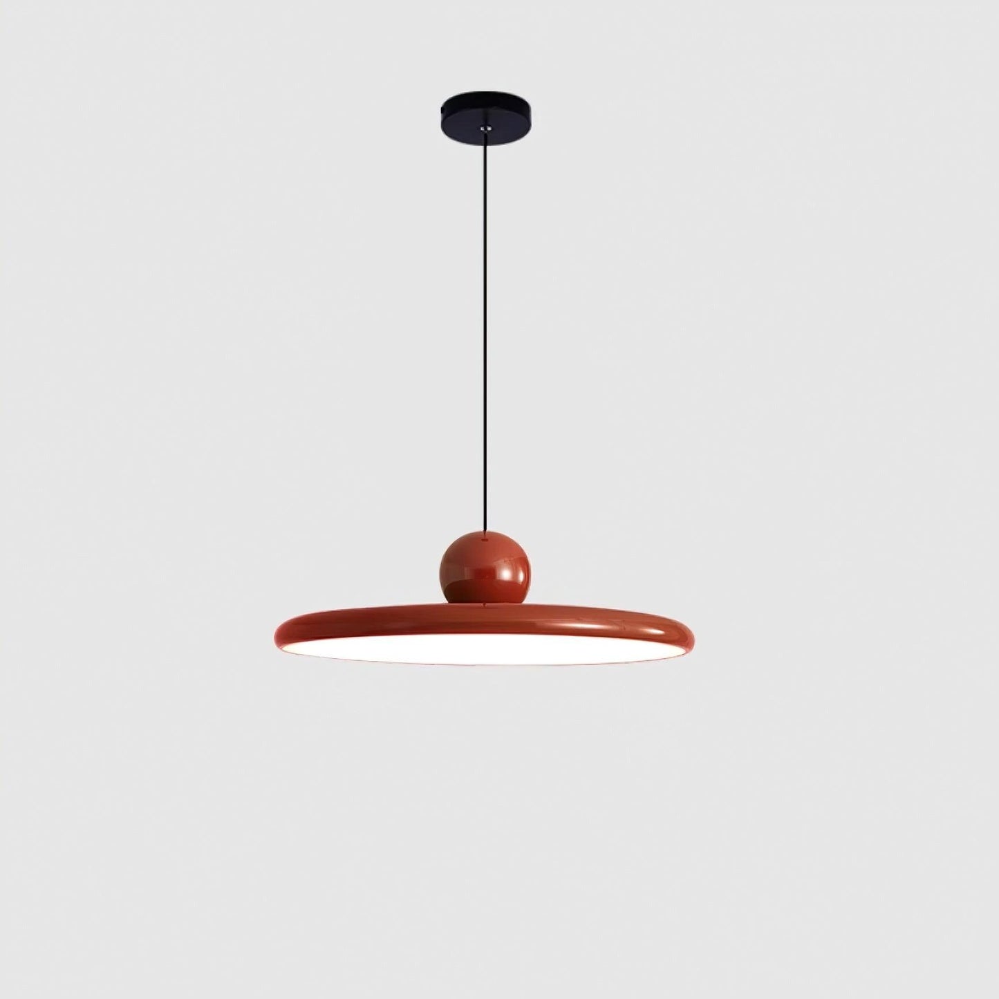 Lola Pendant Lamp ? 11.8″ x H 4.7″/ Dia 30cm x H 12cm (Power: ~28W) / Red & Red / Warm Light Pendant light