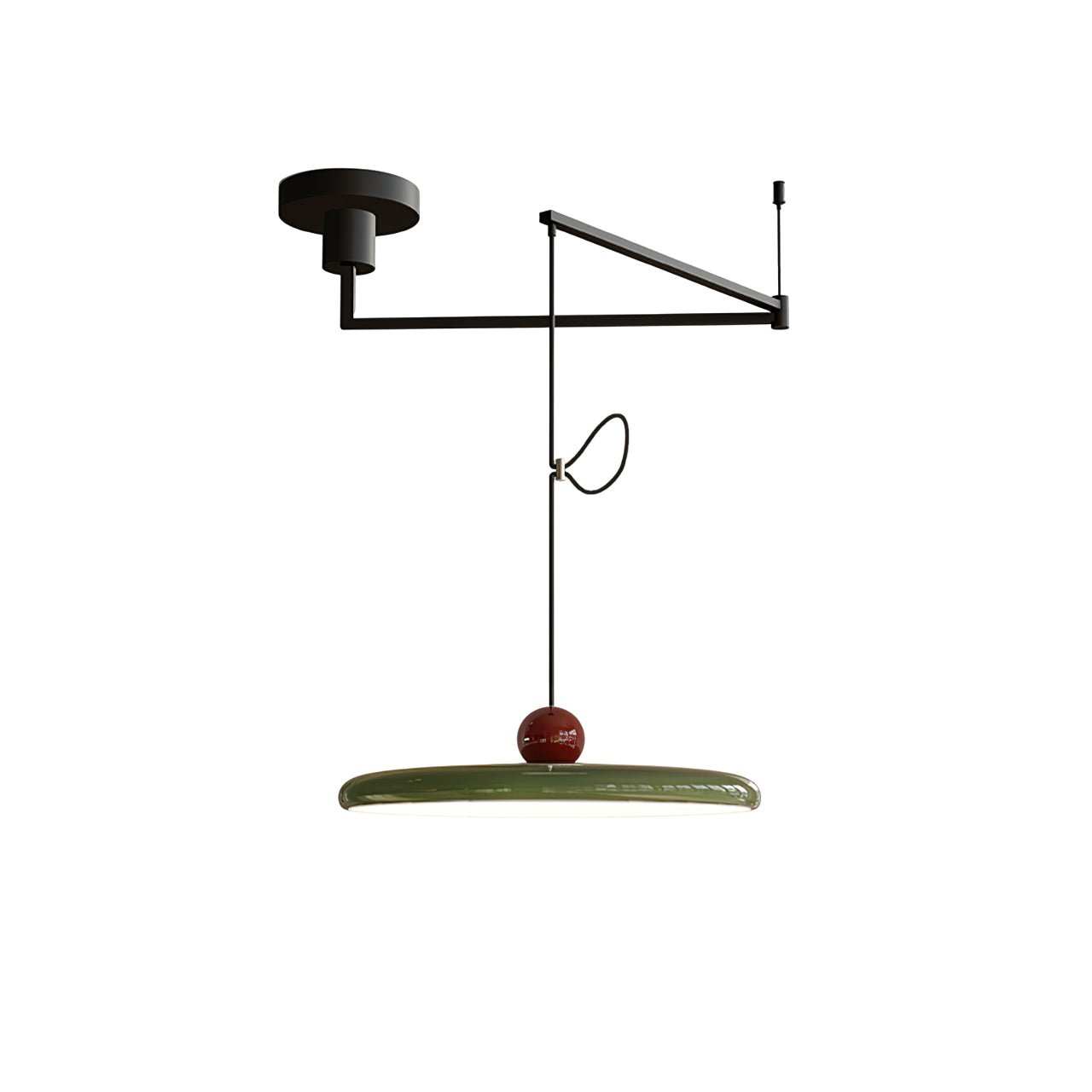 Lola Swing Pendant Lamp ? 11.8″ x H 4.7″ / Red & Green / Warm Light 1001 pendant Lamp