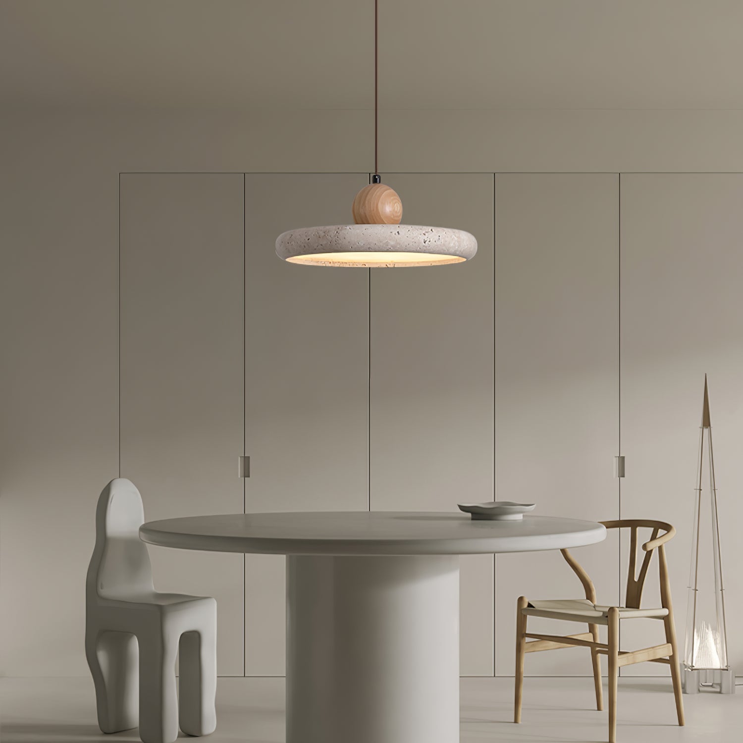 Lola Travertine Pendant Light 1001 pendant Lamp
