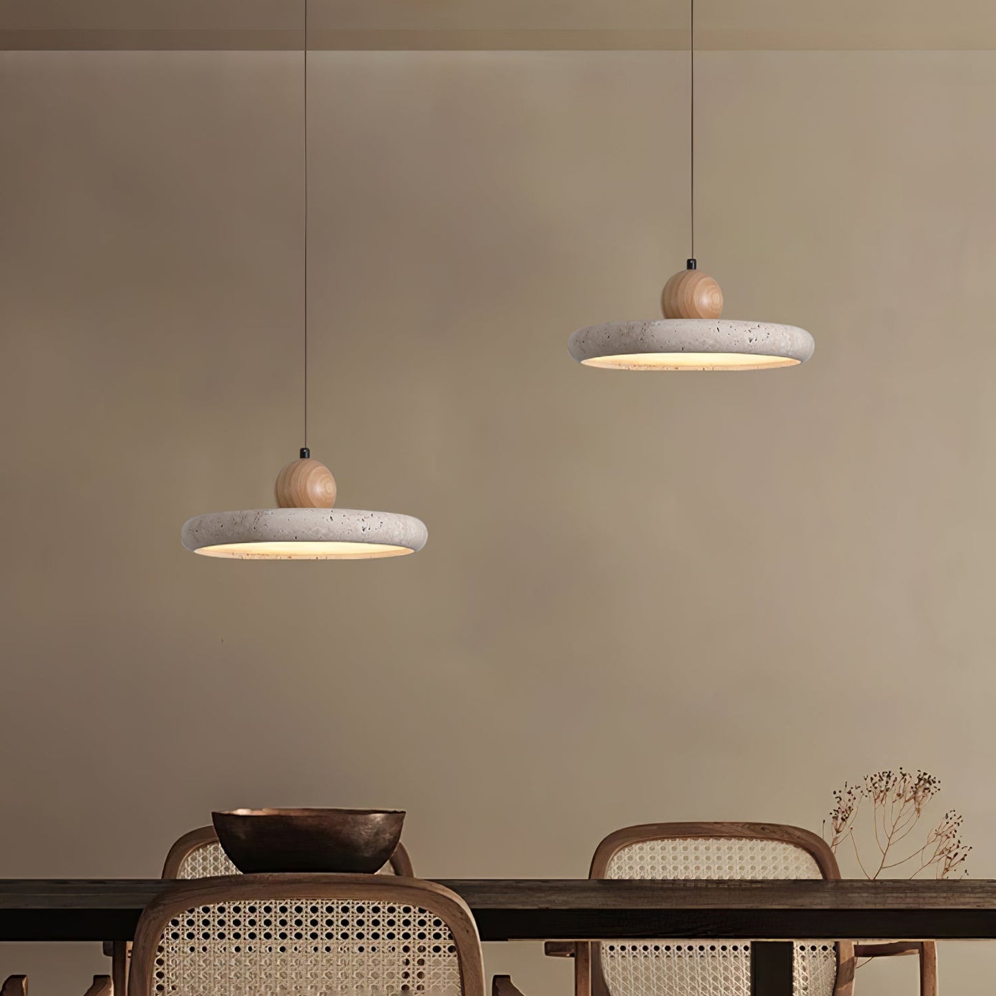 Lola Travertine Pendant Light 1001 pendant Lamp