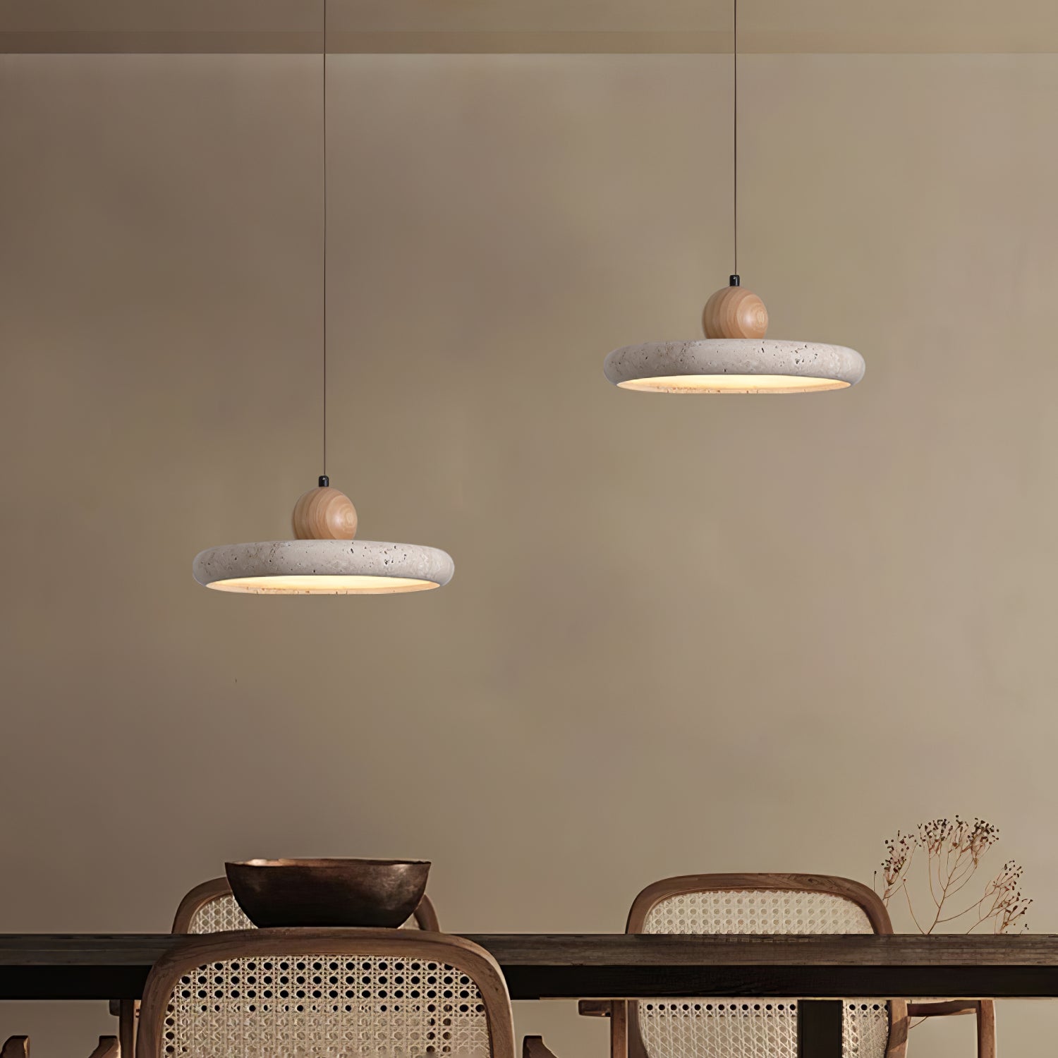 Lola Travertine Pendant Light 1001 pendant Lamp