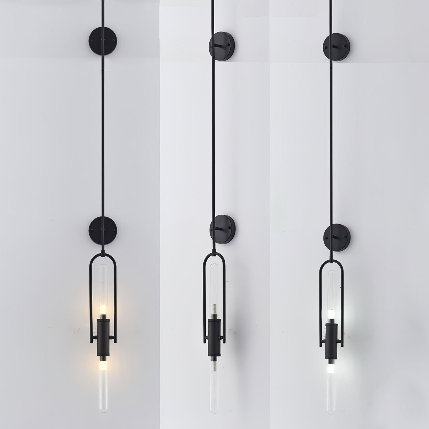 Long Arc Glass Wall Lamp Wall lamp