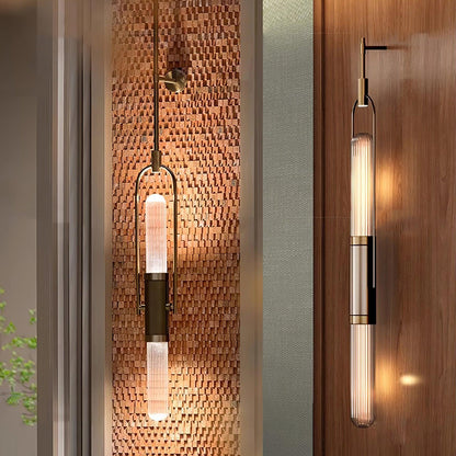Long Arc Glass Wall Lamp Wall lamp