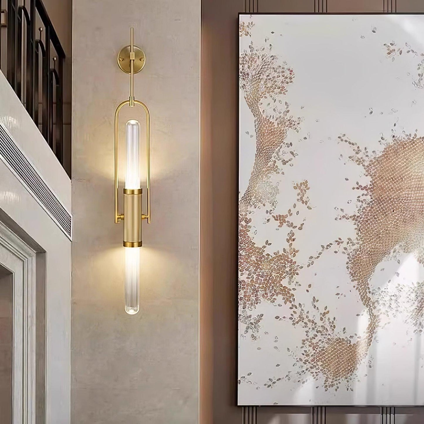 Long Arc Glass Wall Lamp Wall lamp