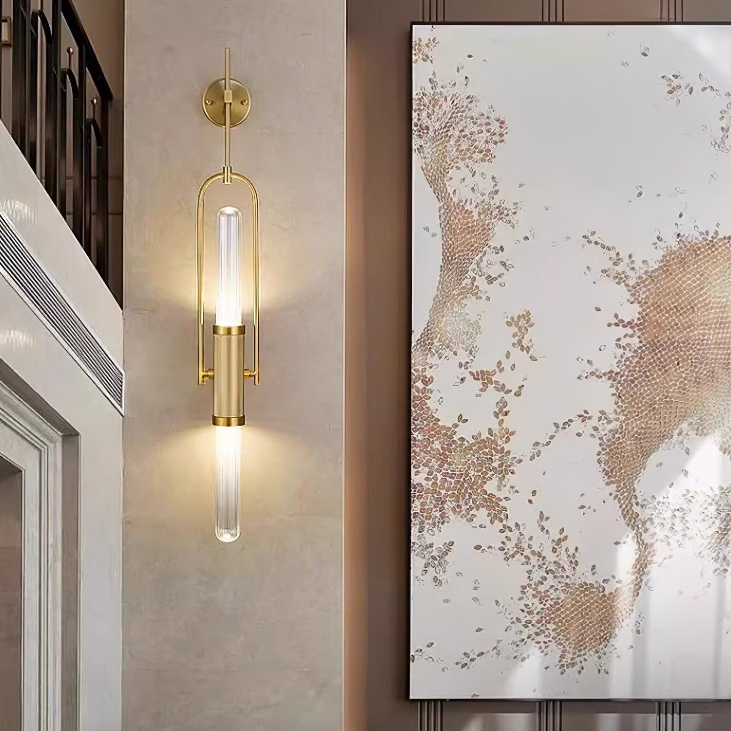 Long Arc Glass Wall Lamp Wall lamp