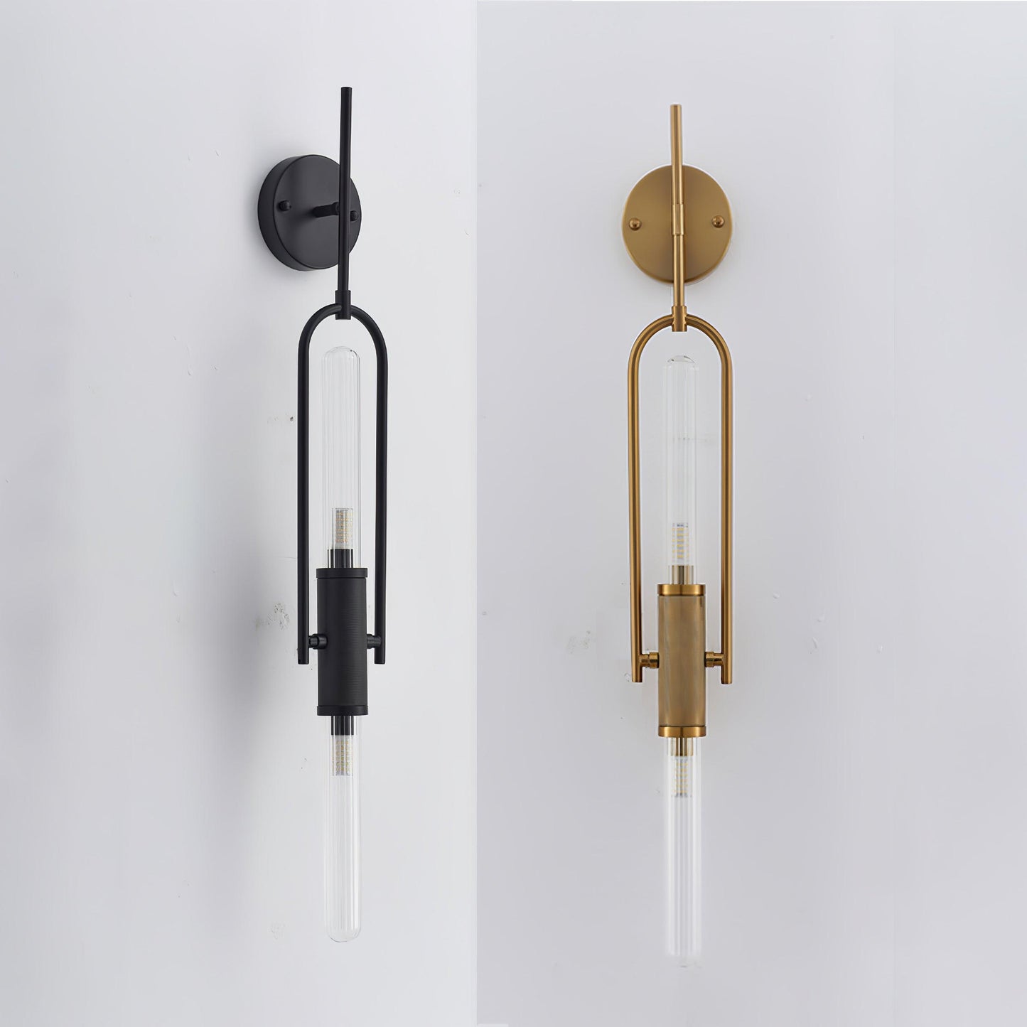 Long Arc Glass Wall Lamp Wall lamp