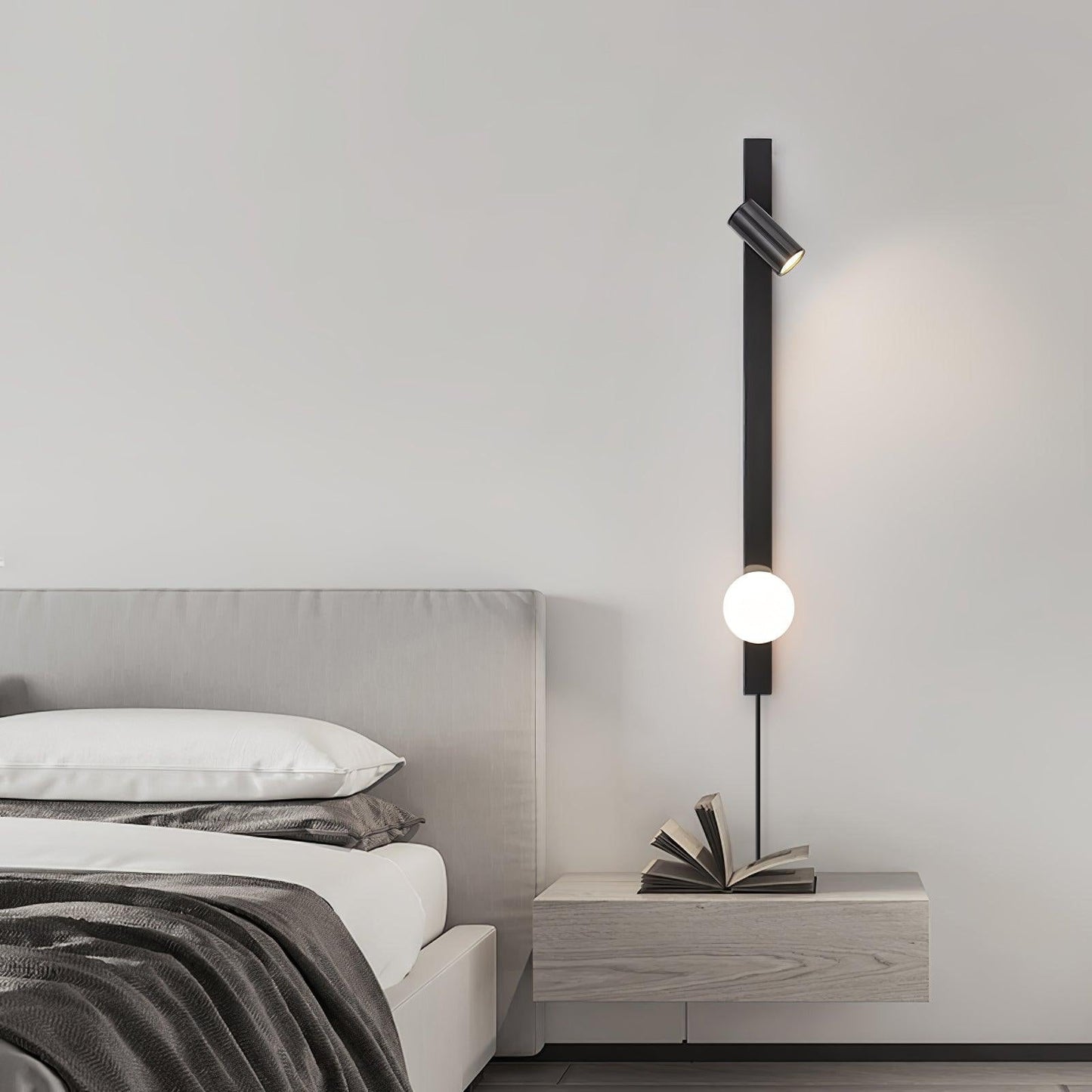 Long Arm Plug-in Wall Light Wall lamp