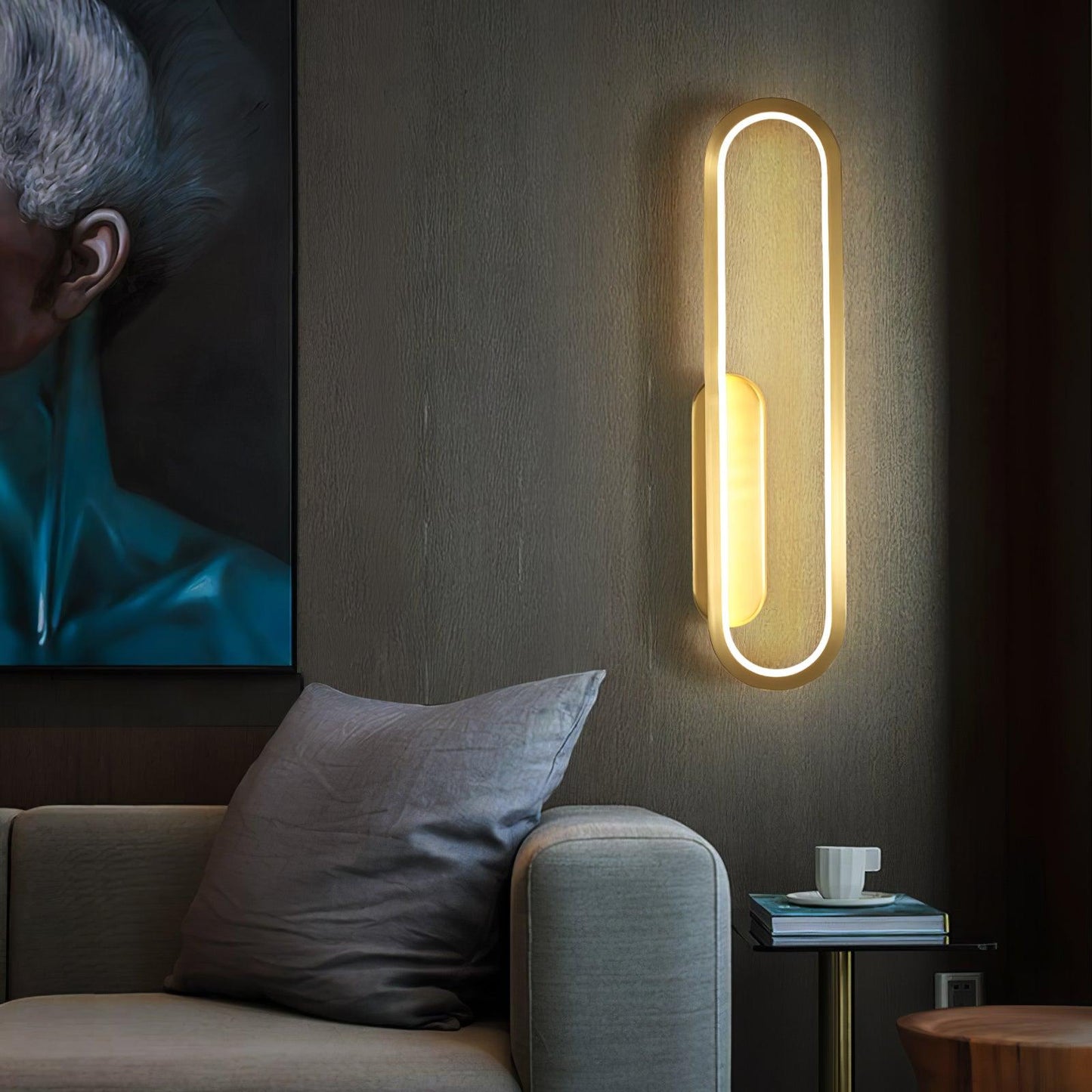 Long Ova Wall Lamp Wall lamp
