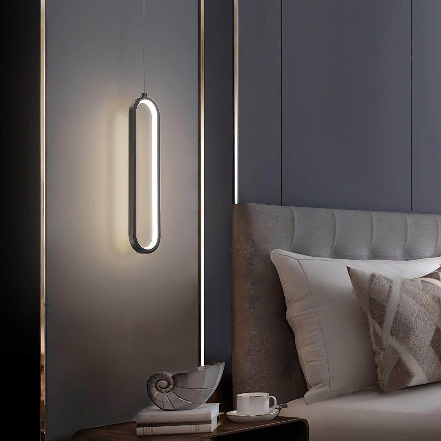 Long Oval LED Pendant Lamp Pendant light