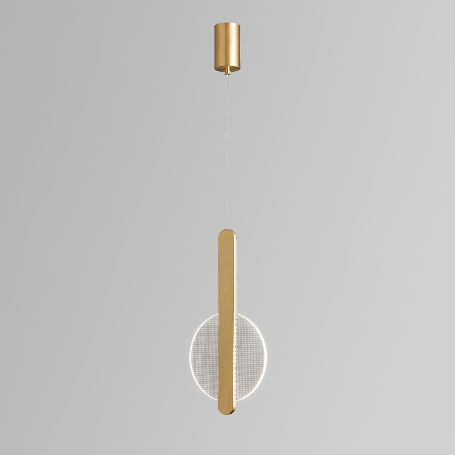 Loomis Pendant Lamp Model A Dia 7.9″ x H 16.5″ / Dia 20cm x H 42cm / Brass / Three-color changing light Pendant light